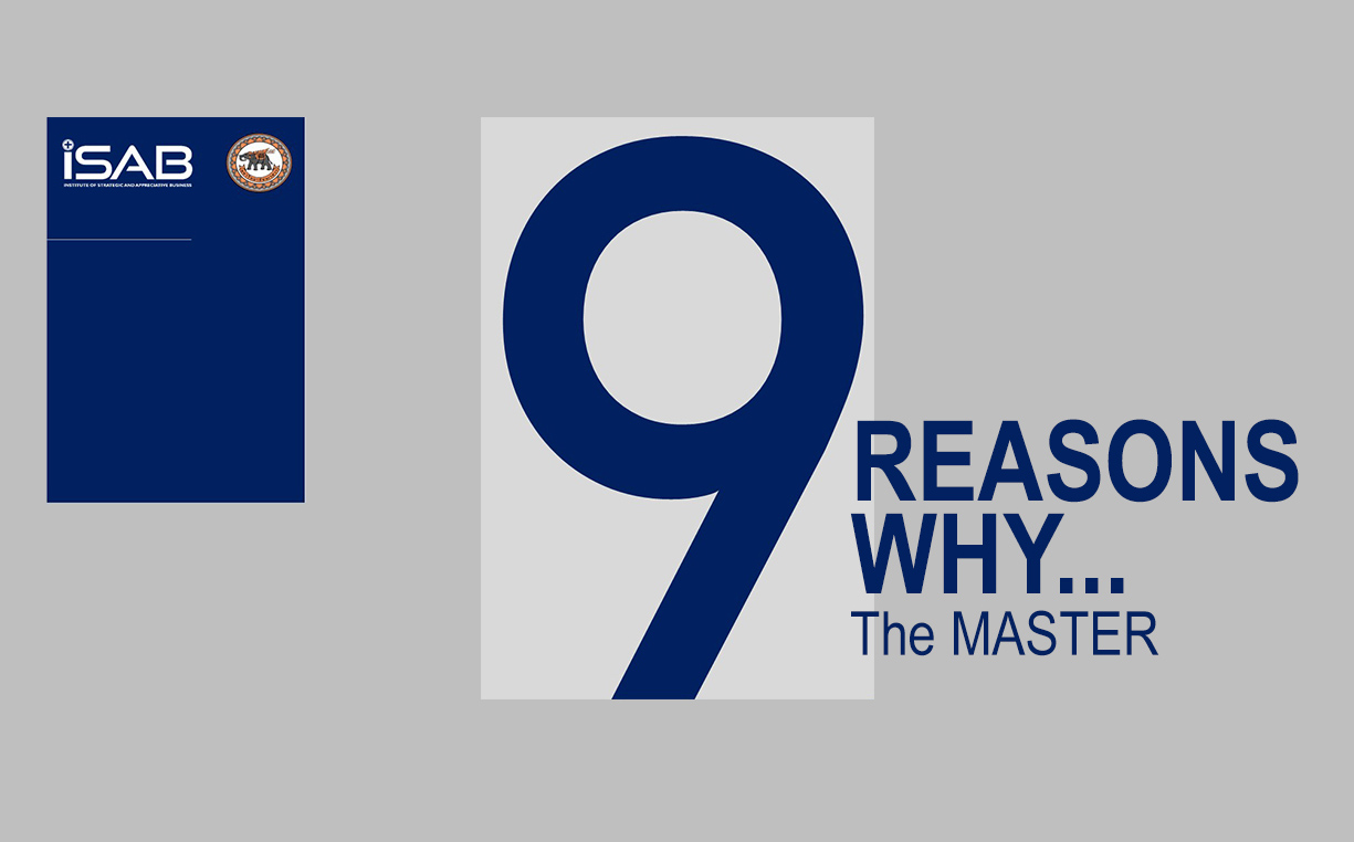 9 เหตุผลทำไมต้องหลักสูตร The MASTER